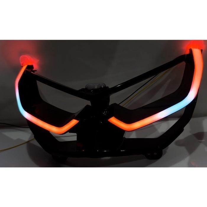 Original Cover Lampu Alis Nmax New 2020 Cks Lampu Alis Nmax New Lampu Drl Nmax New Rgb Magnet | Lamp