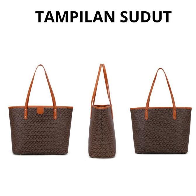 MKMC SHOP tas wanita premium tote bag resleting tas gendong wanita totebag aesthetic #626 tas tote b