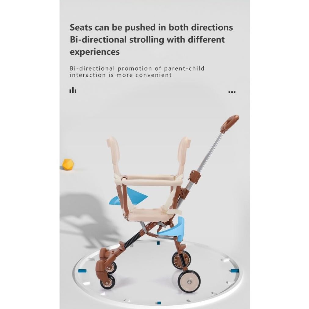 Baby Bluesy Mommy Jay / Exotic LW227 / Sakumini Stroller Baby Kereta Dorong Balita Stroller Kabin St