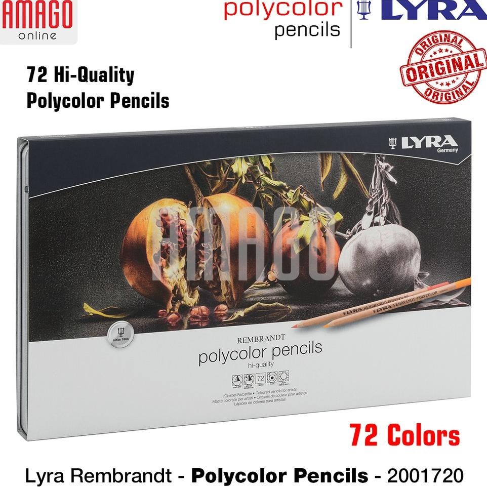 

Lyra Rembrandt Polycolor Cil Il Warna 72 Pc Aorted Color 2001720