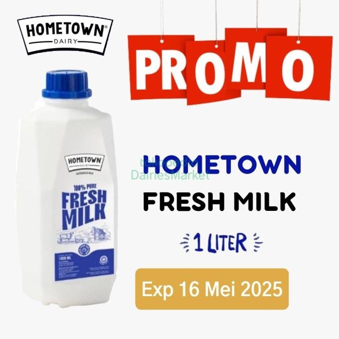 

Hometown Freshmilk 1 Liter Promo