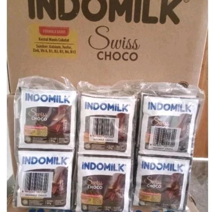 

4 Pack Susu Indomilk Sachet 37 Gr Mix Variasi Best Seller