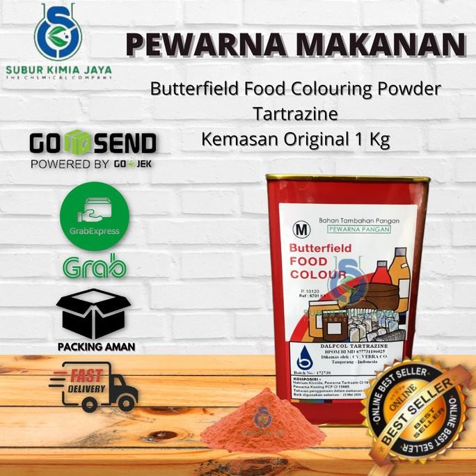 

Ready Butterfield Food Coloring Tartrazine / Pewarna makanan Tartrazine