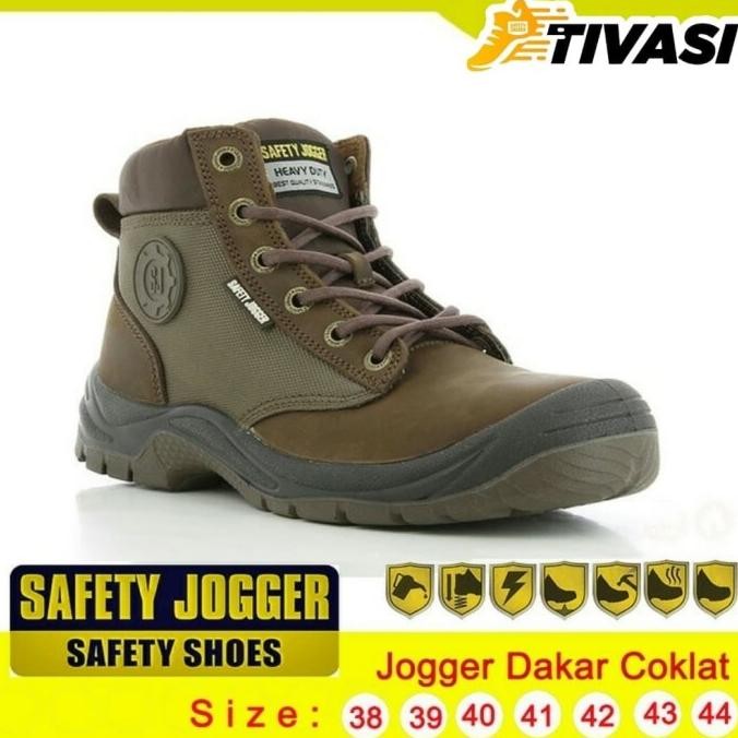 Sepatu Safety Jogger Dakar Coklat