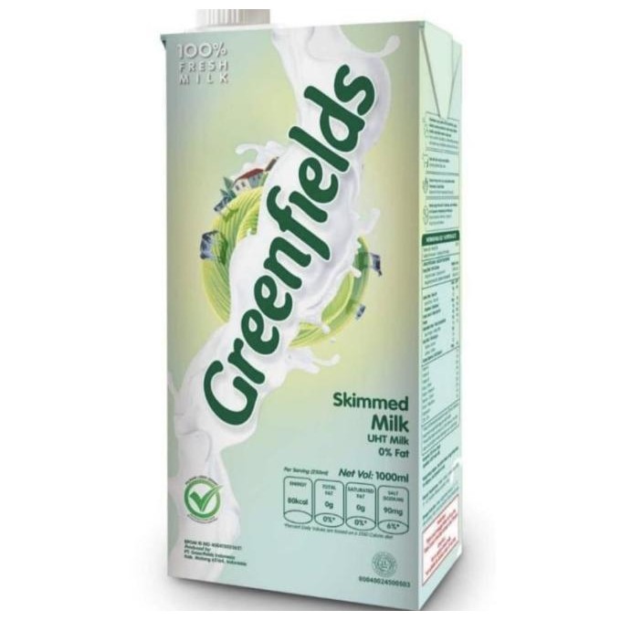 

Susu Greenfields Uht 950Ml @12 Pcs Promo