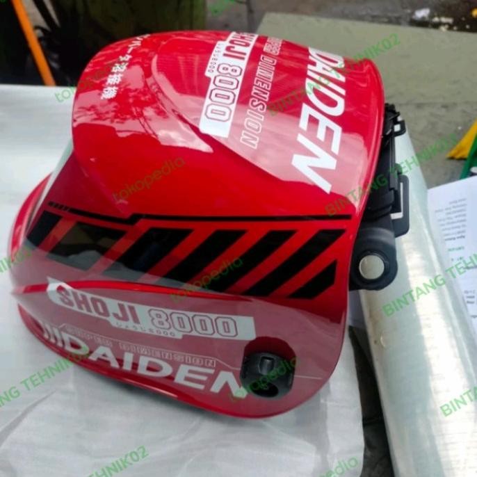 HELMET TOPENG KEDOK LAS OTOMATIS SHOJI 8000 DAIDEN