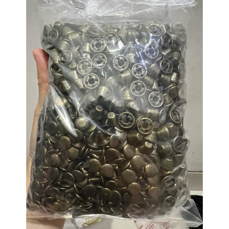 Paku Rivet Centang Topong Punk Rock Drum Spike Atg 10Mm