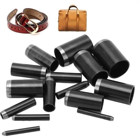 

15Pcs Plong Bulat Hole Punch Cutter Piso Pisau Pond Pembolong Sabuk Ikat Pinggang Pembolong Kulit Leather Kain Handmade Diy
