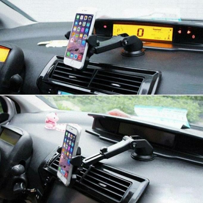 Promo taffware breket holder hp mobil AVANZA BRIO JAZZ ERTIGA MOBILIO rotasi COD