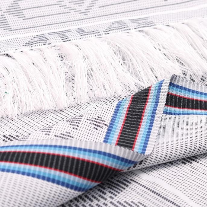 Murah Surban Subaiyah ATLAS Motif Dobby SGF 03 Putih Non COD