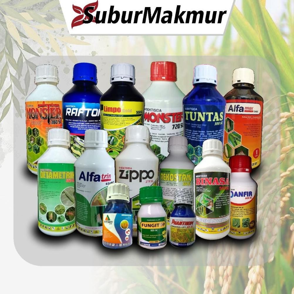 INSEKTISIDA MONSTER 380 SC 1 LITER PROMO BELI 3 GRATIS 1/B.A EMAMECTIN BENZOAT/KLORFENAPIR/INDOKSAKR