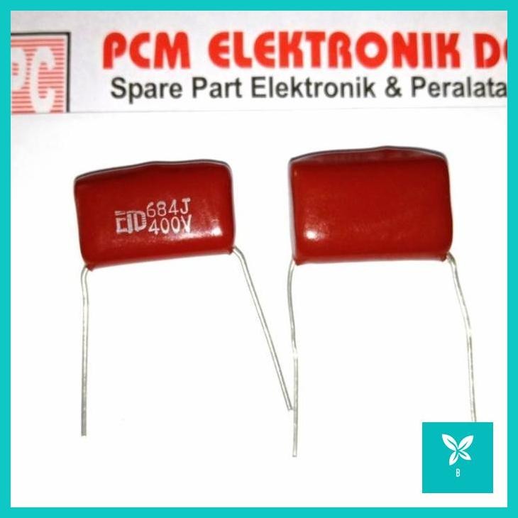 | PC | MILAR 684J400V 684J 400V 684 400 680NF 680 NF MYLAR CAPACITOR