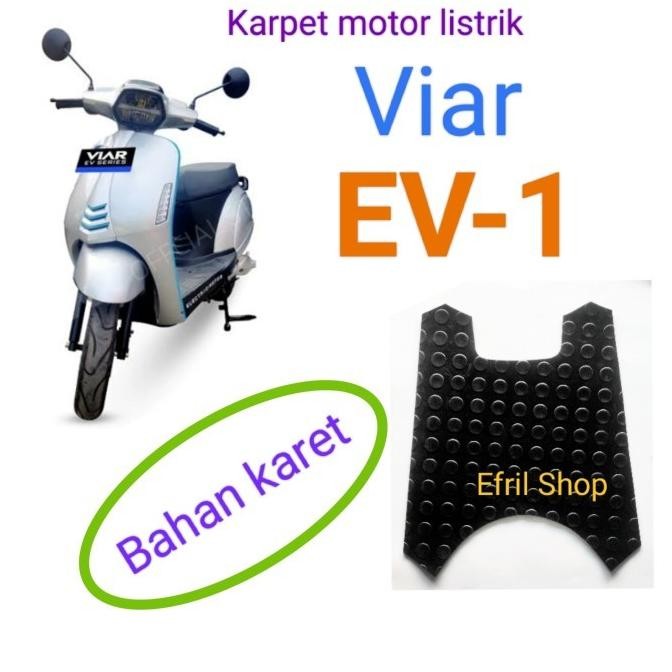 Karpet Sepeda Motor Listrik Viar Ev1 Viar Ev 1 Bahan Karet Co