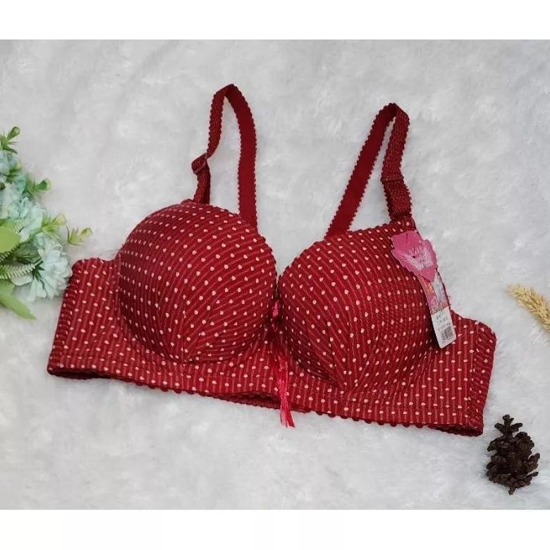 Bra 3351 Bra Kawat Abg Busa Tebal Kancing 3 Bra Fashion Ukuran 34 Sampai 40 Bra Kawat Full Cup