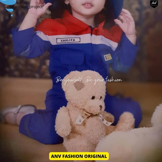CUSTOM Wearpack Safety CoverallBaju Kerja Proyek BAJU ANAK CUSTOM NAMA