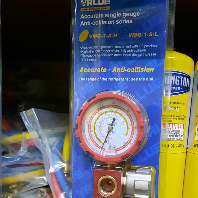 Manifold Single Value With Sight Glass Vmg-1-S-H Vmg1Sh New Stok