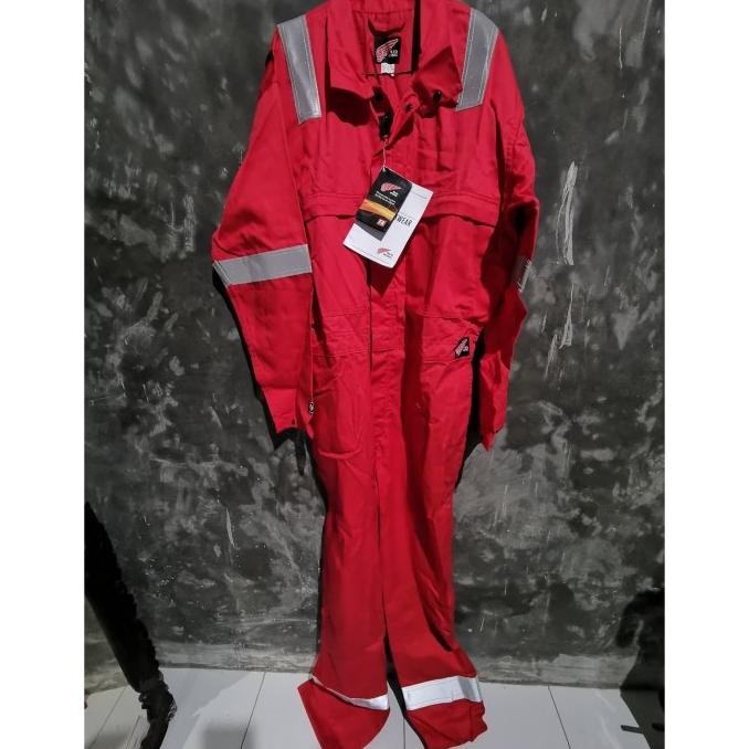 Redwings Coverall Wearpack Original Merah