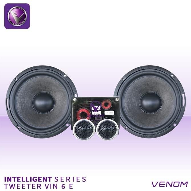 Venom Inferno Series VIN 6 E Speaker Mobil Split 2 Way 6 Inch