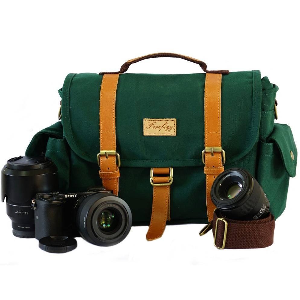 Firefly Denver Camera Bag / Kanvas Waterproof & Kulit