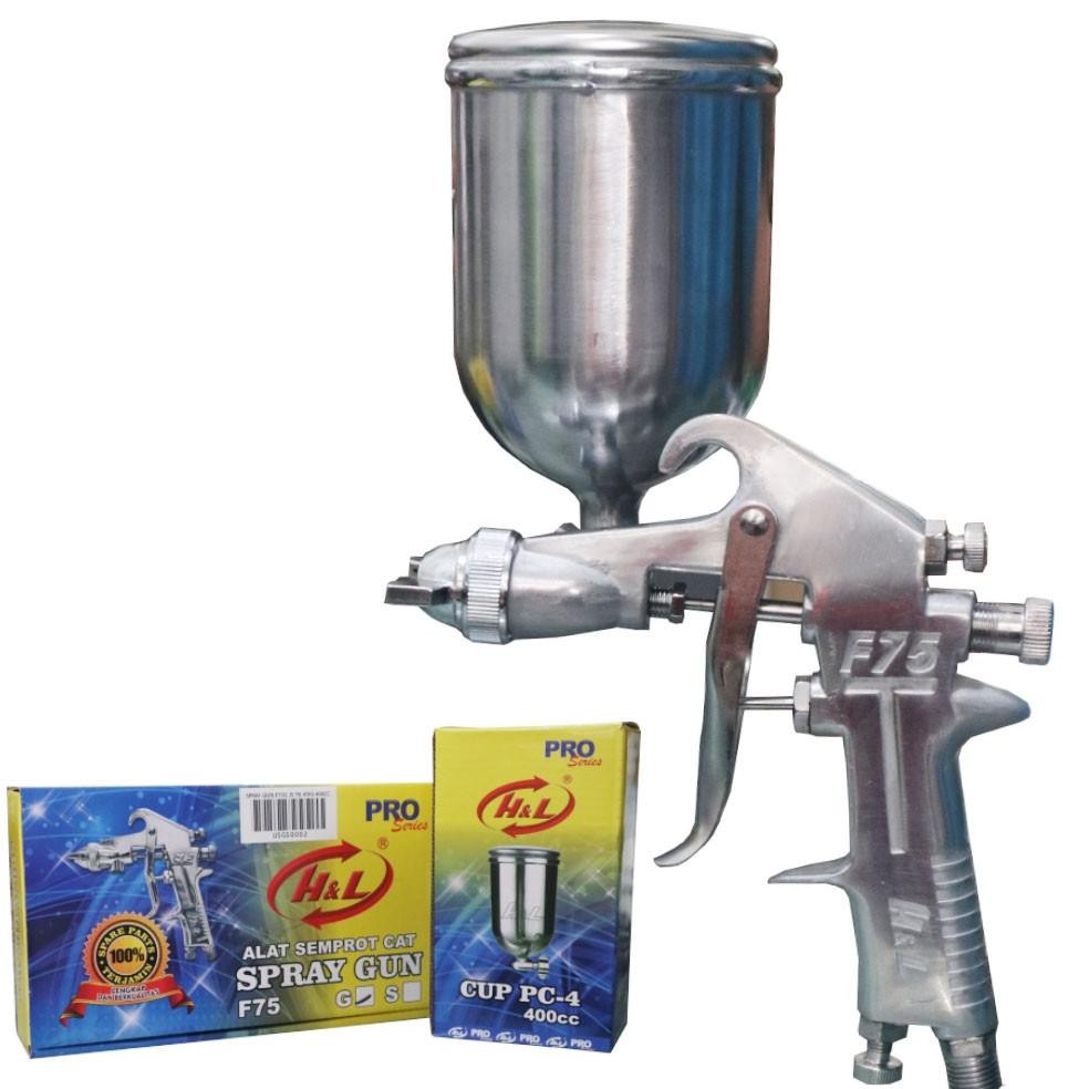 SPRAY GUN SAGOLA F75 TABUNG ATAS SPET CAT KOMPRESOR F 75