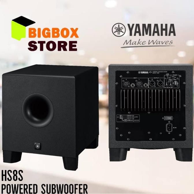 Speaker Monitor Yamaha HS-8S / HS 8S / HS8S SubWoofer Aktif