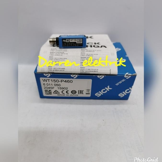 Photoelectric Sensor Sick Wt150-P460 New Stok