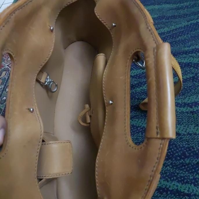 Tas Kulit Wanita Saddleback original Handbag slingbag Leather bag vintage brooks rare antik