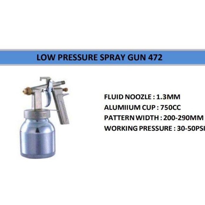 LOW PRESSURE SPRAY GUN 472