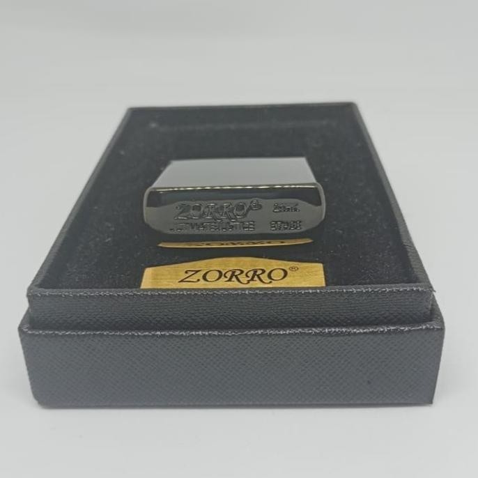 Korek Api Zorro Black Ice Original zorro windproof lighter zorro