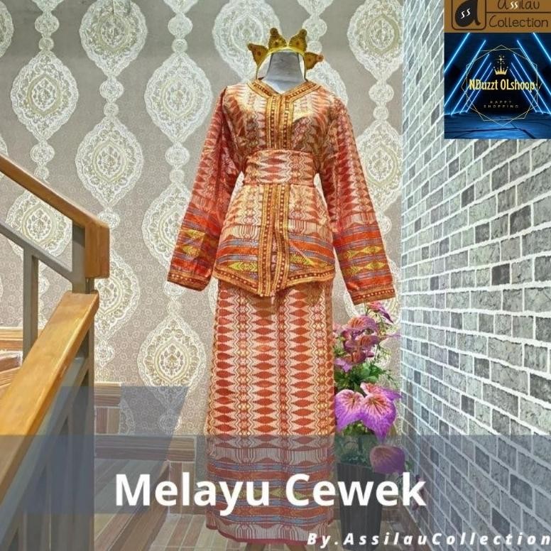 CR - Baju Adat Melayu Dewasa / Riau (Pria/Wanita) TERLARIS