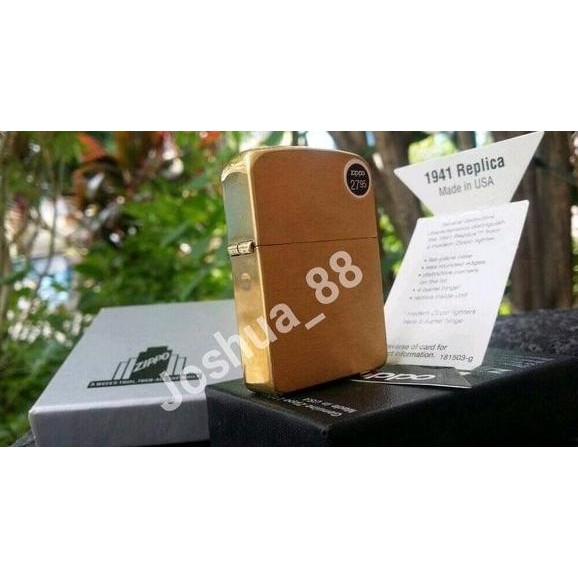 Zippo korek Api Original Replica 1941 Original Asli