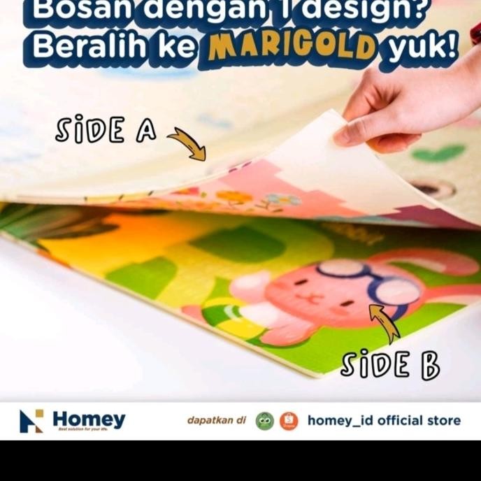 playmat marigold 180*200*10mm HOMEY / Matras Bayi Tikar / [HOMEY]