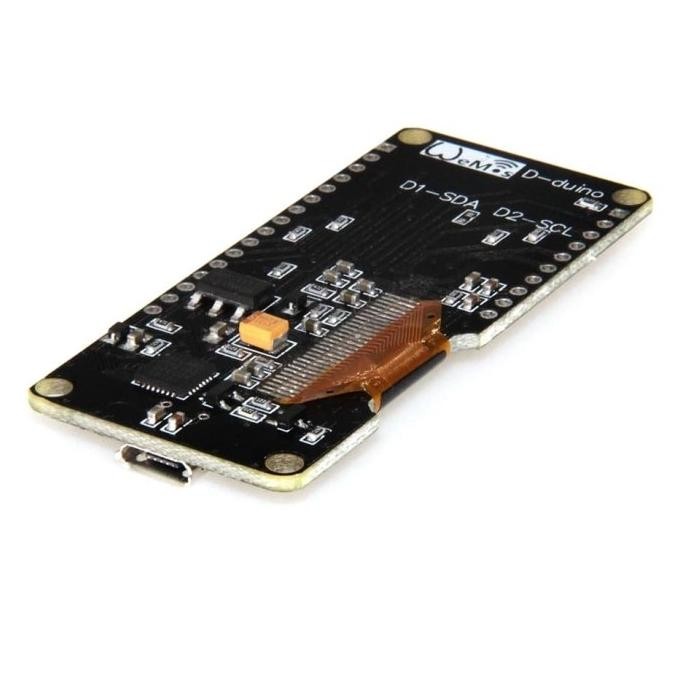 Diskon Wemos Esp8266 Nodemcu Esp-12F With Oled Lcd Display Wifi Module Board