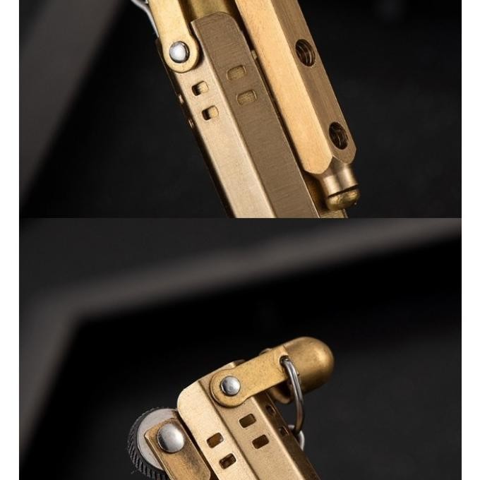 Korek api sumbu vintage trench