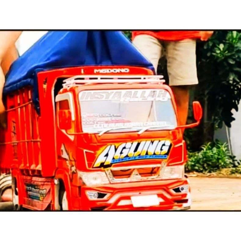 NEW PROMO HOTT MINIATUR TRUK OLENG PARAH FUL FARIASI LAMPU DAN GRATIS TERPAL VIRAL TERBARU SANGAT LA