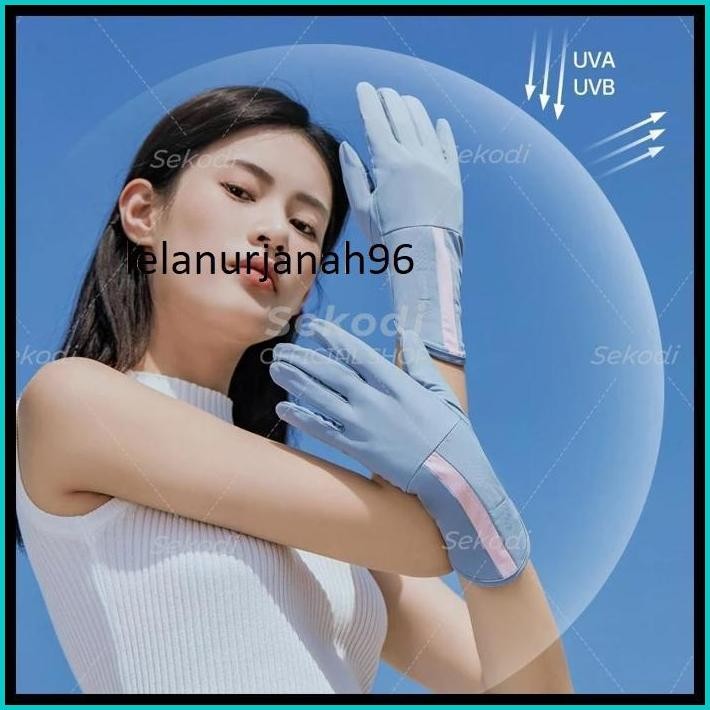 SEKODI KAOS TANGAN MOTOR WANITA SARUNG TANGAN MONTOR
