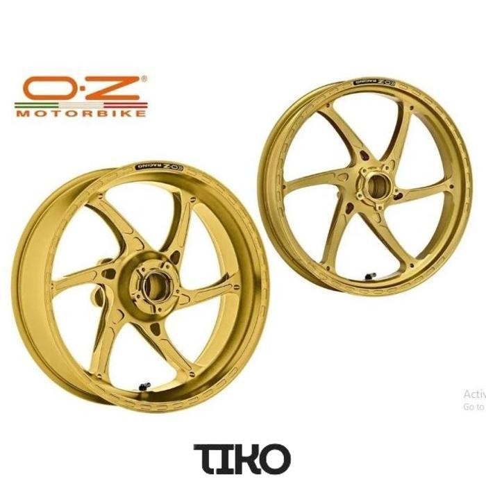 New Velg Oz Racing Gass Rs A R1/Cbr1000R/Z1000/Z900Rs/Zx6R/Zx10R