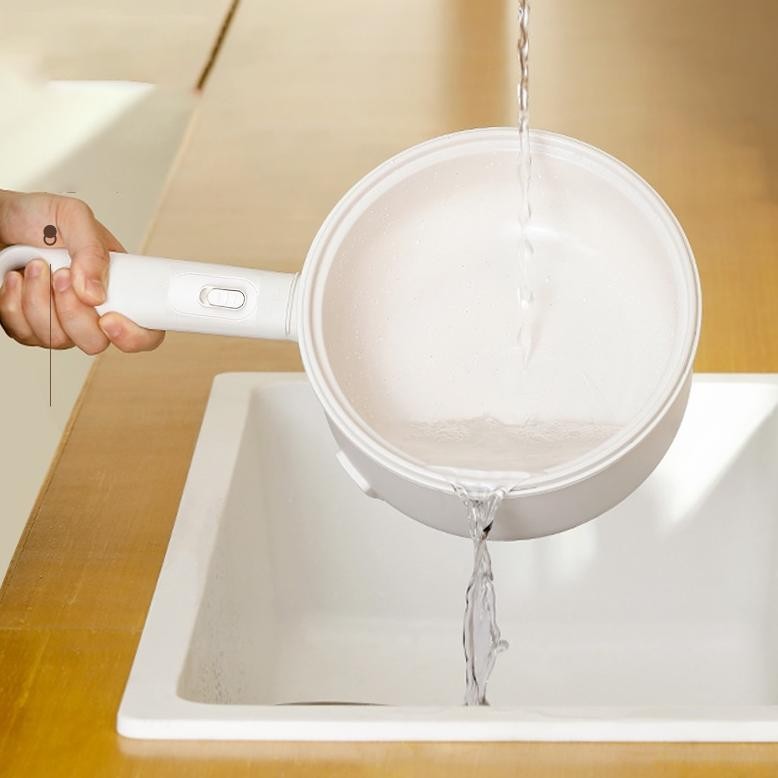 GYT panci masak listrik anti lengket Pelajar Wajan Elektrik Multifungsi Hot Pot Elektrik 2L dilengka