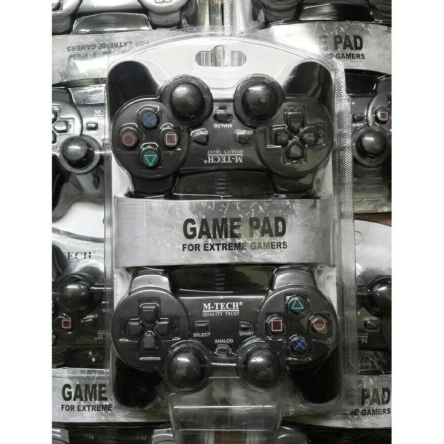 PG Gamepad Double Getar Black - Stick PC Laptop - Joystick PC Laptop Usb