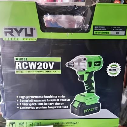 Sale Impact Wrench Cordless Ryu Rcw20/Bor Impact Ryu 20V