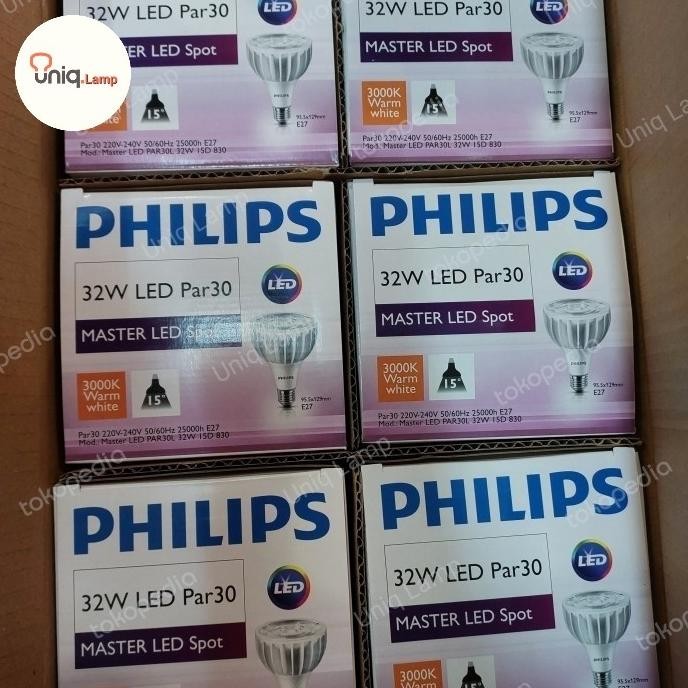 Sale Lampu Master Par Led Par30 32 Watt 3000K Philips