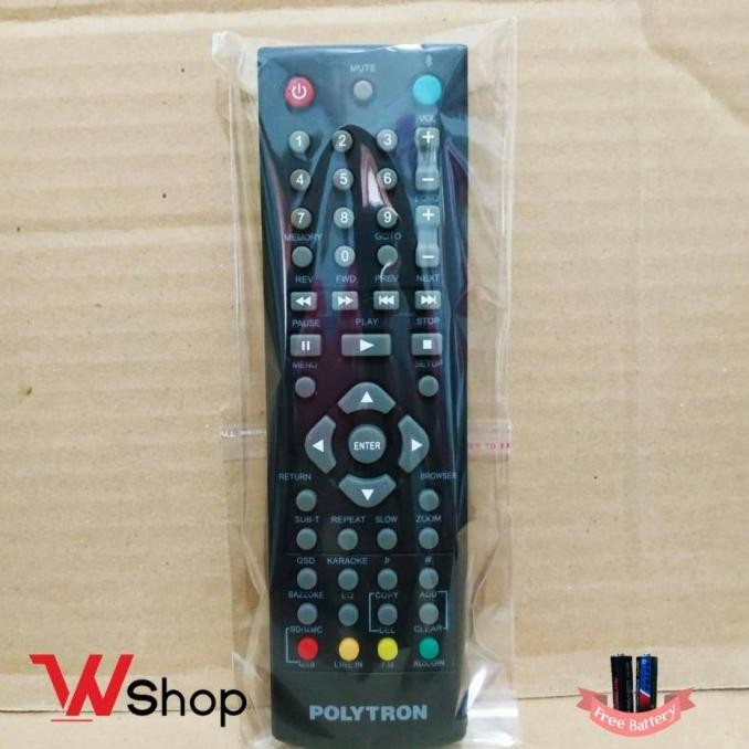 Murah Remot Dvd Player Usb Bluetooth Polytron Original