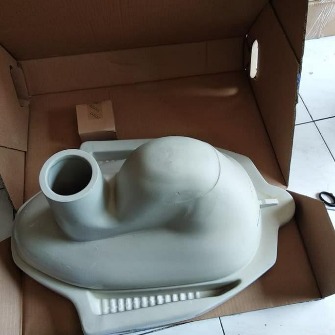 Promo Closet Jongkok Toto Ce9 Komplete Set Push Valve / Kloset Jongkok Flush