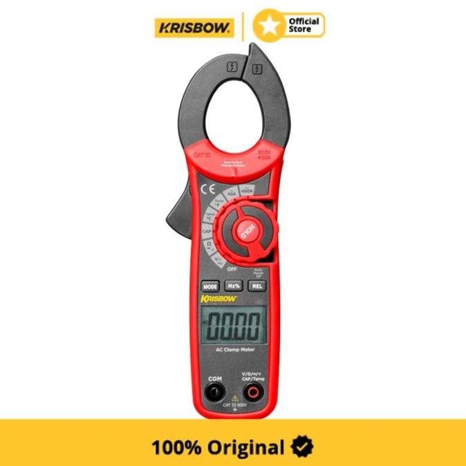 Promo Krisbow Clamp Meter Tang Ampere Ac 400A