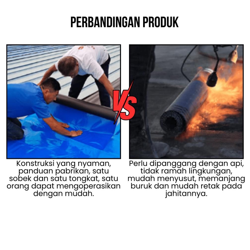 Waterproof  Tape Aluminium Foil Butyl Rubber Waterproof Tape Lakban Magic Tape Lakban aluminium Anti