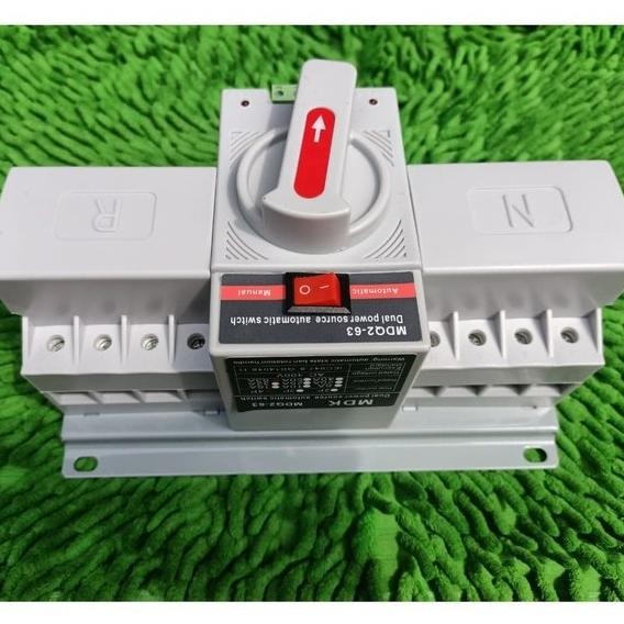 Spesial Ats 63A 4P Automatic Transfer Switch 3 Phase Otomatis Genset Ke Pln