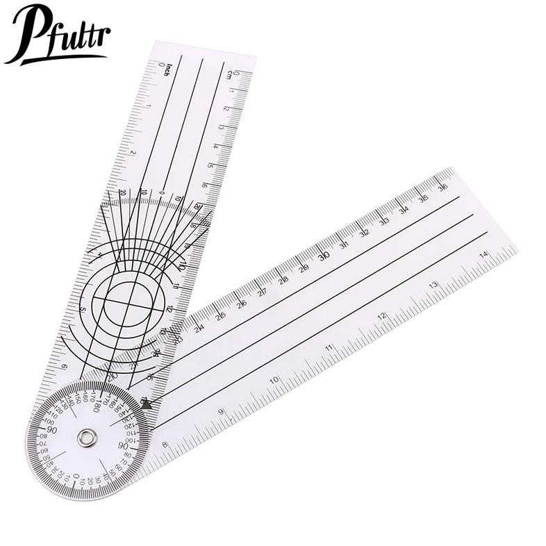

1Pcs Measuring Tool Goniometer Protractors 360 Degree Rotation Professional Angle Medical Spinal Ruler Multifunction Goniometer