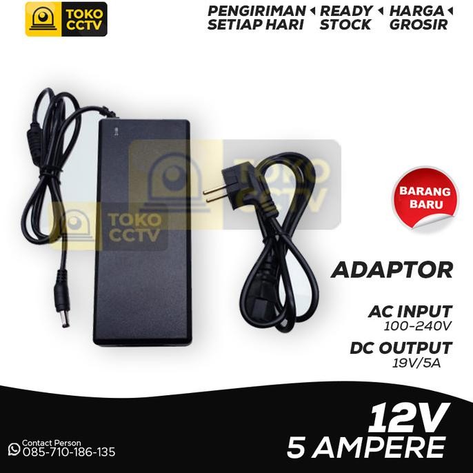Adaptor 19V / 5A || Switching Adaptor 19 Volt / 5 Amper - Asli