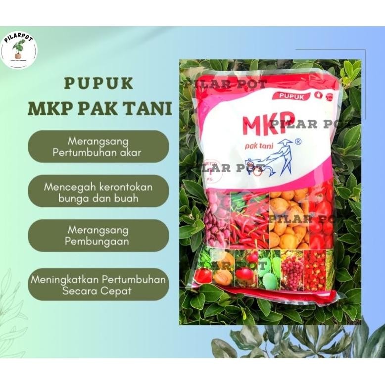 PUPUK MPK PAK TANI MONO KALIUM PHOSPHAT MEMPERCEPAT PEMBUAHAN DAN PEMBUNGAAN KEMASAN PABRIK 1 KG - K