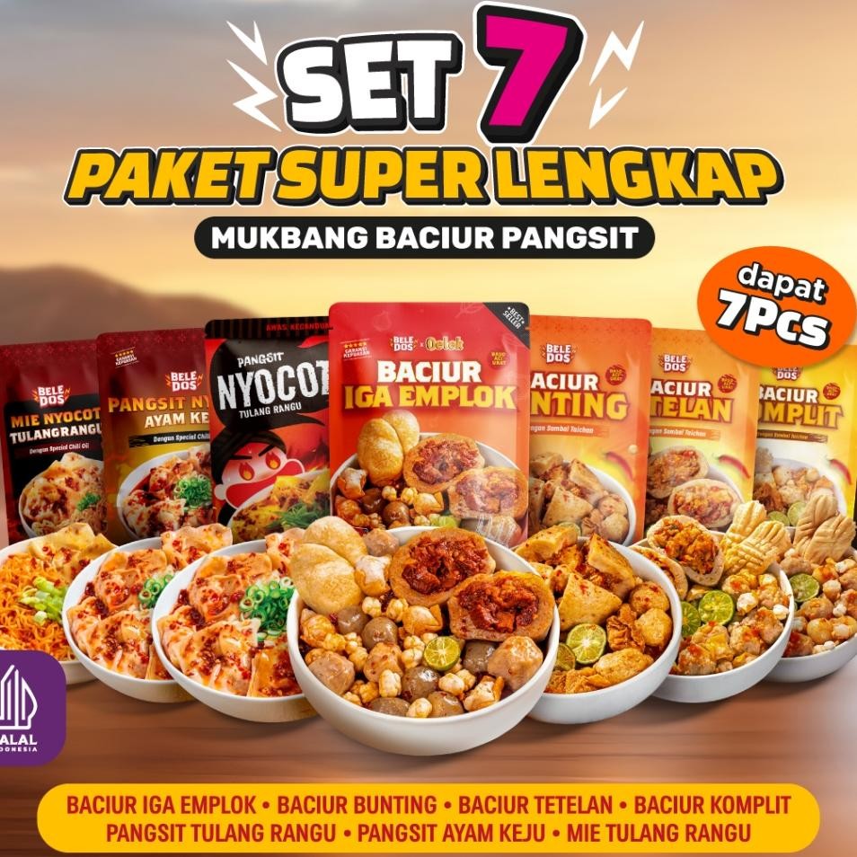 

Beledo Paet Lengap Bao Aci Ambal Taichan Pangit Nyocot Ayam Eju E Nyocot Tulang Rangu Chili Oil